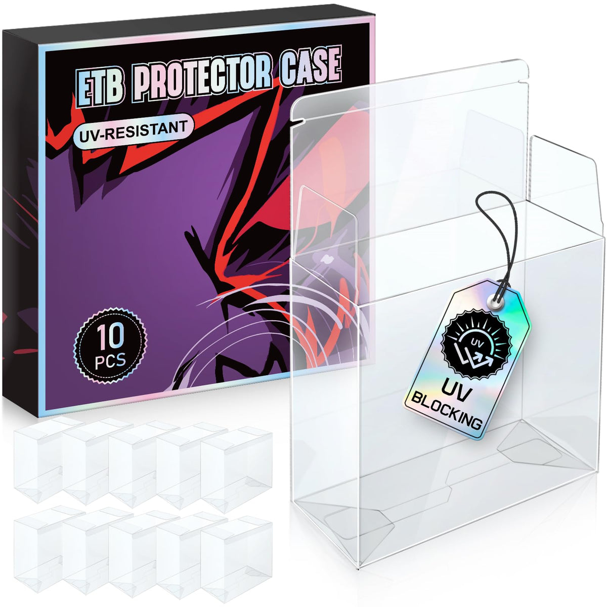 UV-Blocking Plastic Display Case K1933