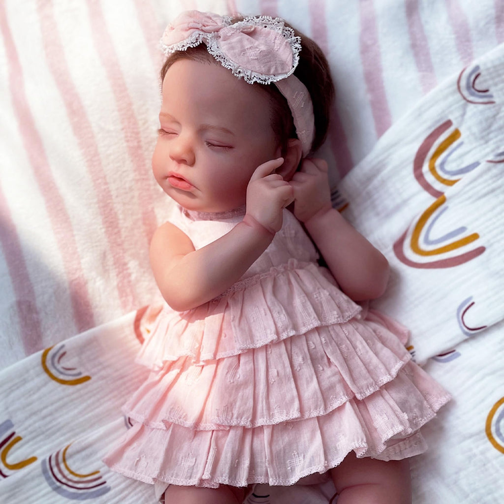 20 Inch Realistic Sleeping Newborn Baby Doll V22236