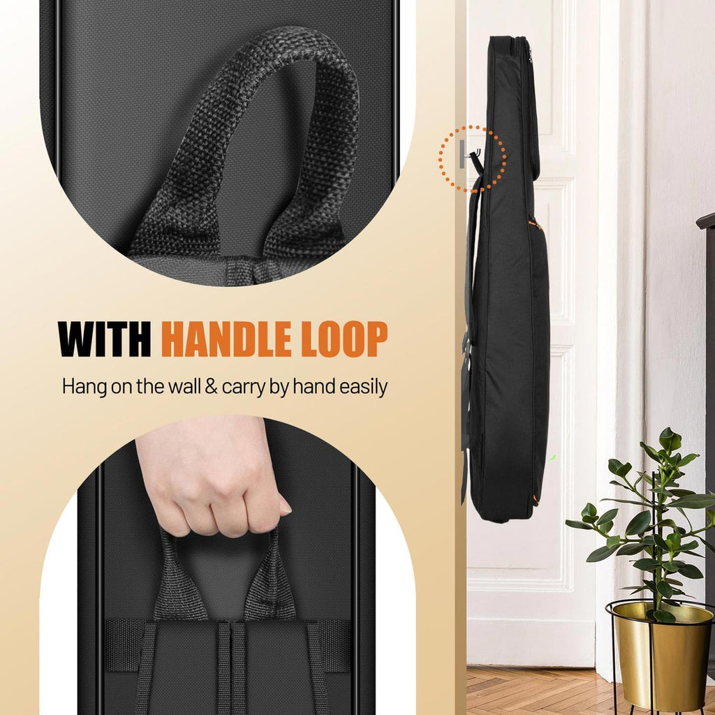 42 43 44In 0.5In Thick Padding Acoustic Guitar Bag M520