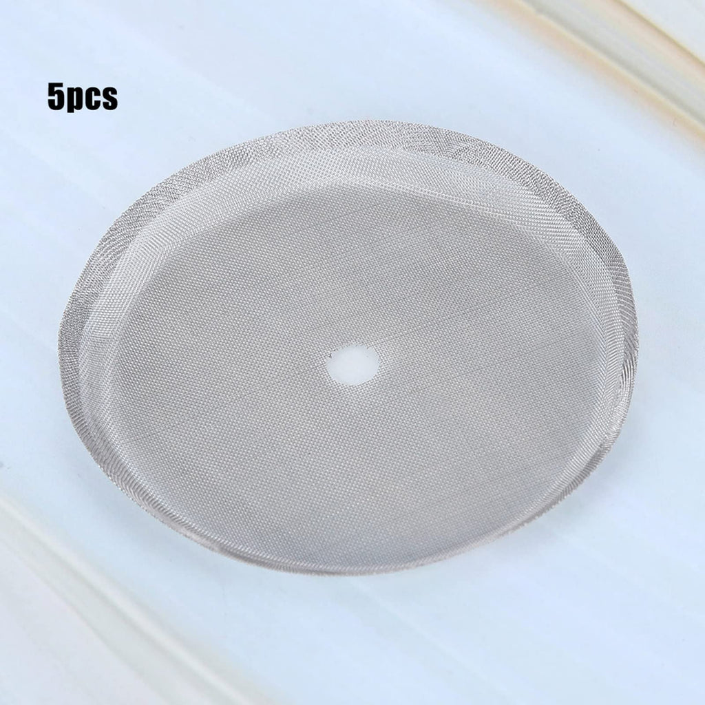 5 Pieces 3 Inch Stainless Steel Reusable French Press Filters D2693