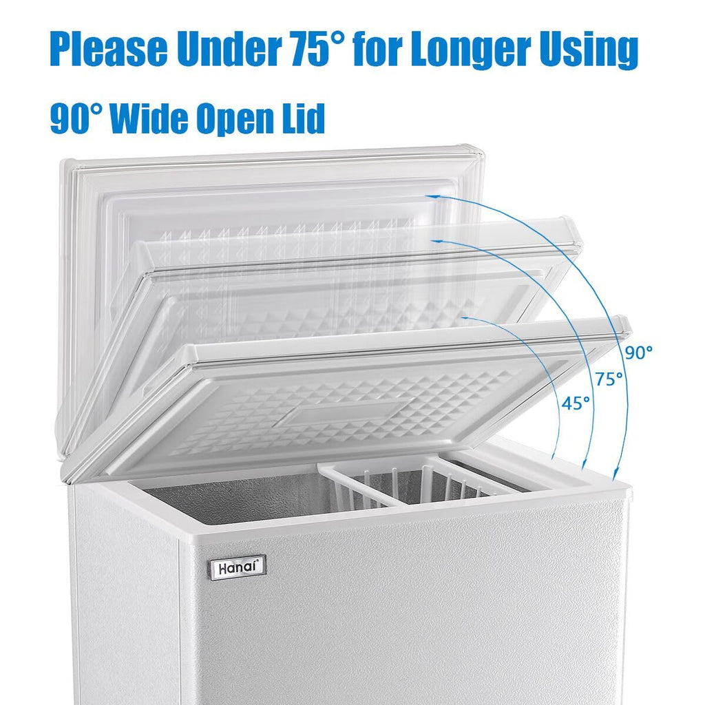 White 5.0 Cu.Ft Chest Freezer I931847