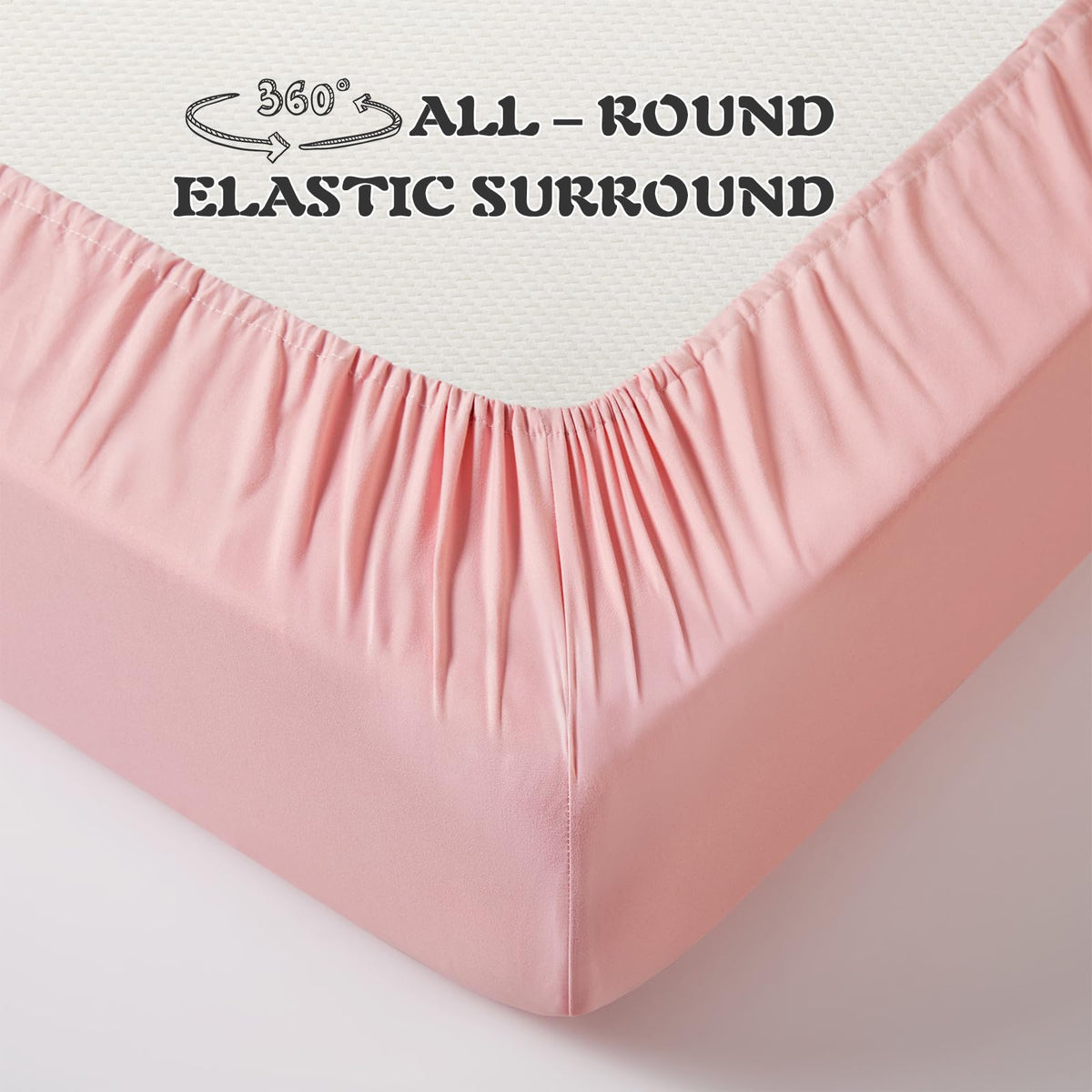 Light Pink Toddler Sheet Set Y57219