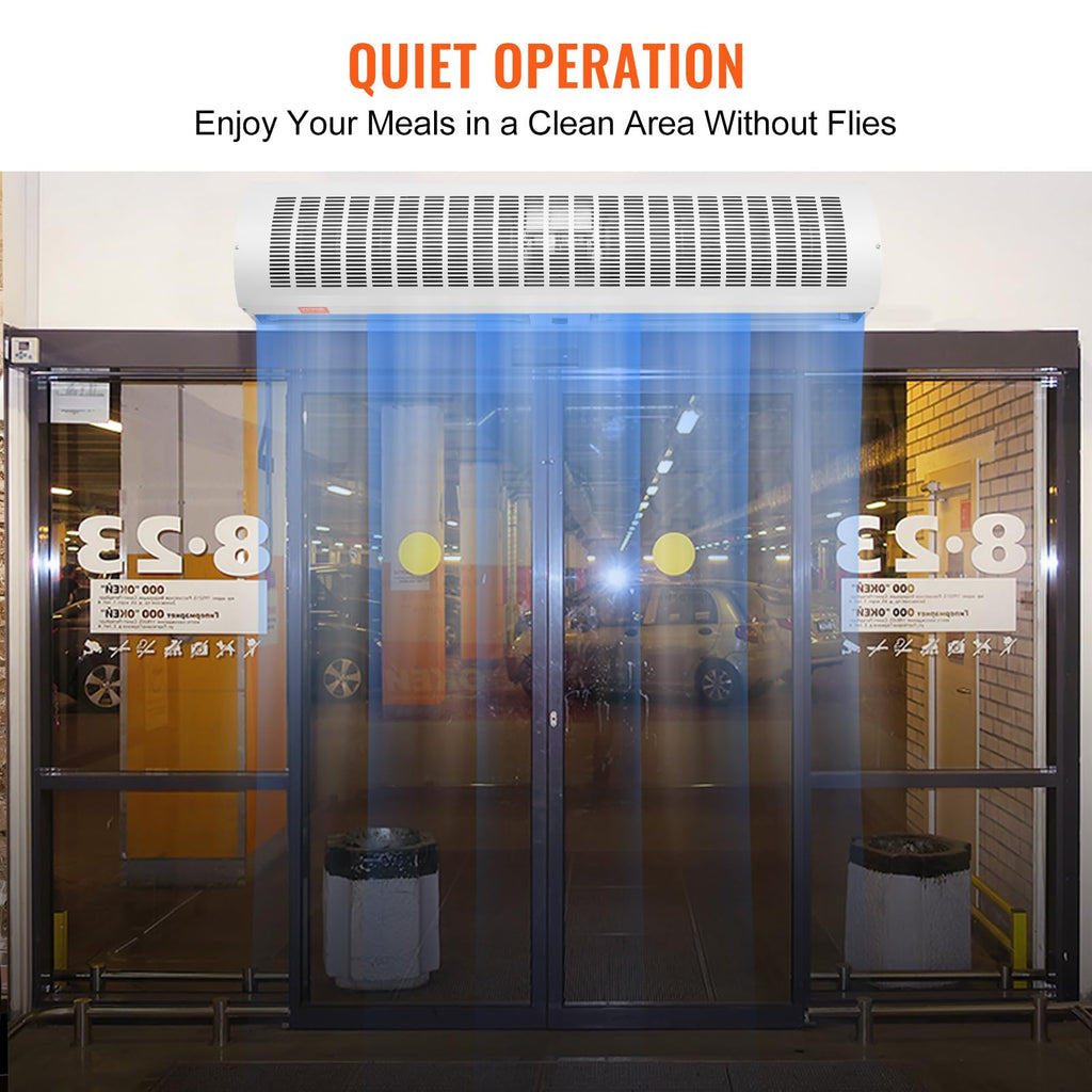 42" 2 Speeds 1350CFM Wall Mounted Indoor Air Curtain U33458