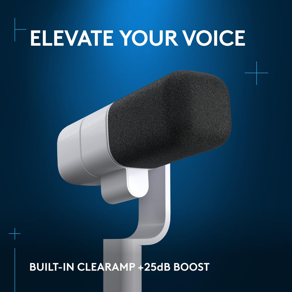 Off White Dynamic XLR Microphone C802221
