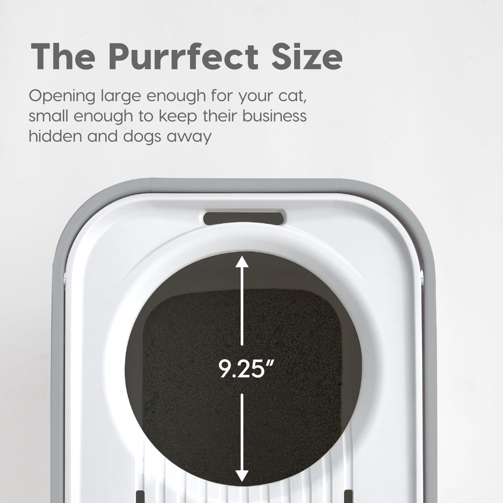 Large Top Entry Hooded Cat Litter Box F467
