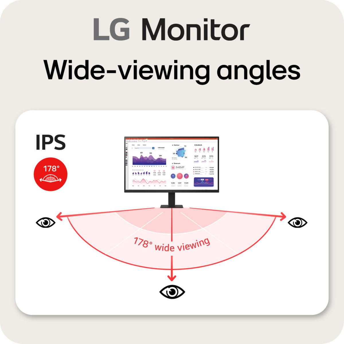 32-inch QHD IPS Computer Monitor, 100Hz, Black G271096