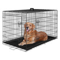 48 Inch Black Dog Crate E11512