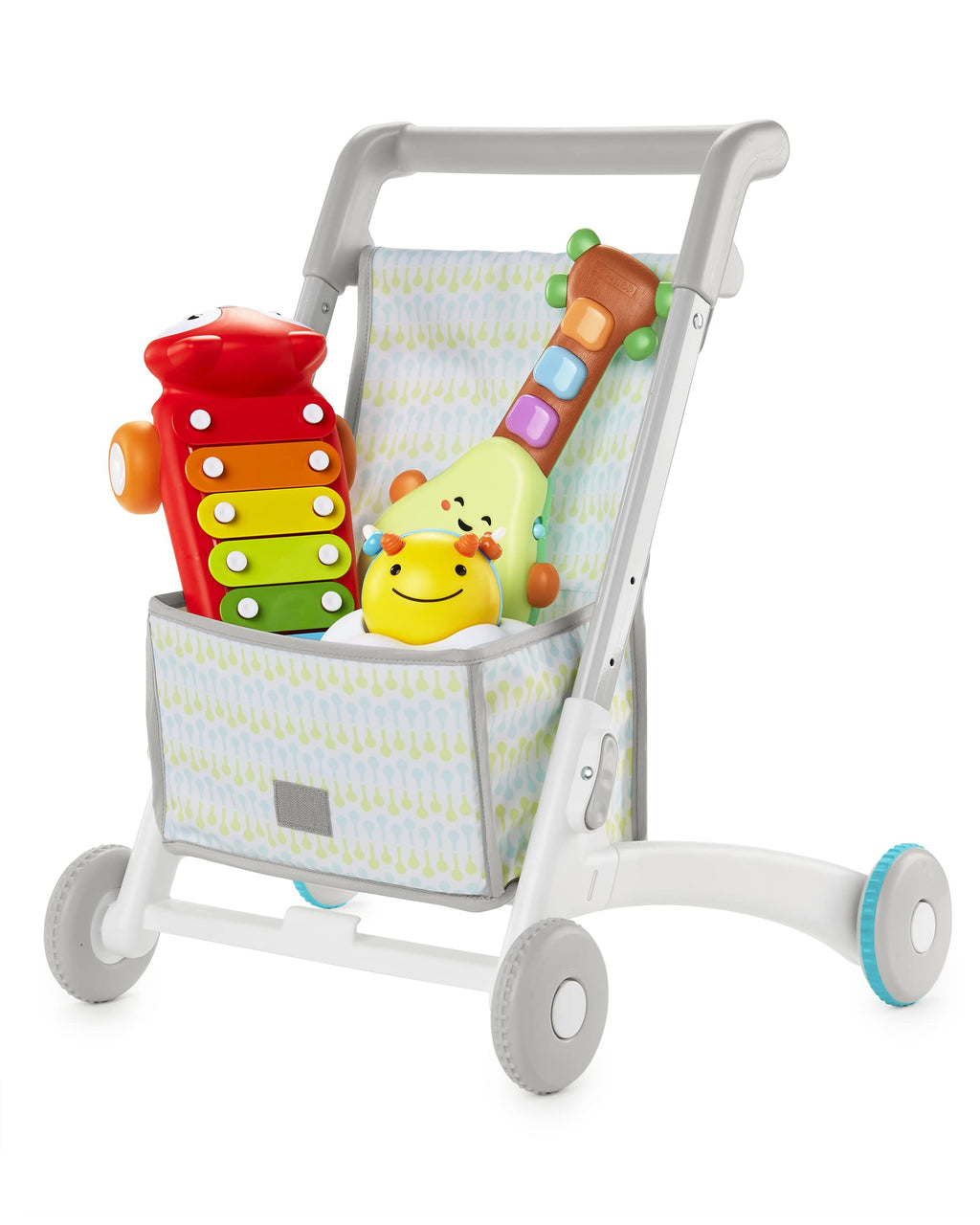 4-in-1 Sit to Stand Baby Walker with 40+ Activities F743562