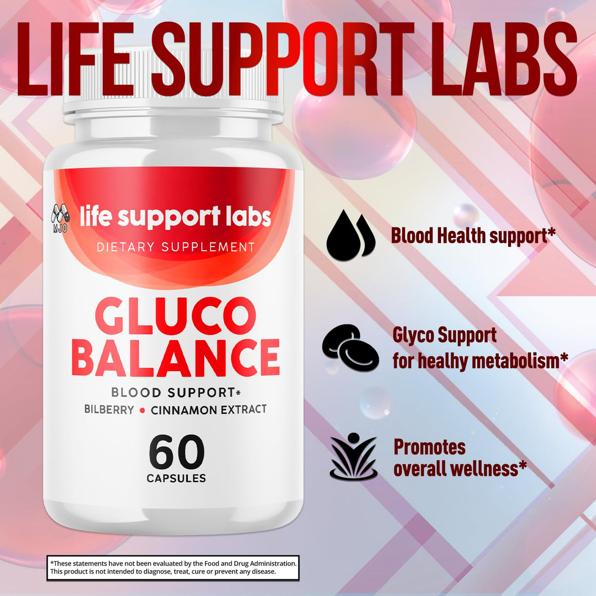 3 Pack 180 Capsules Blood Health Pills R741886