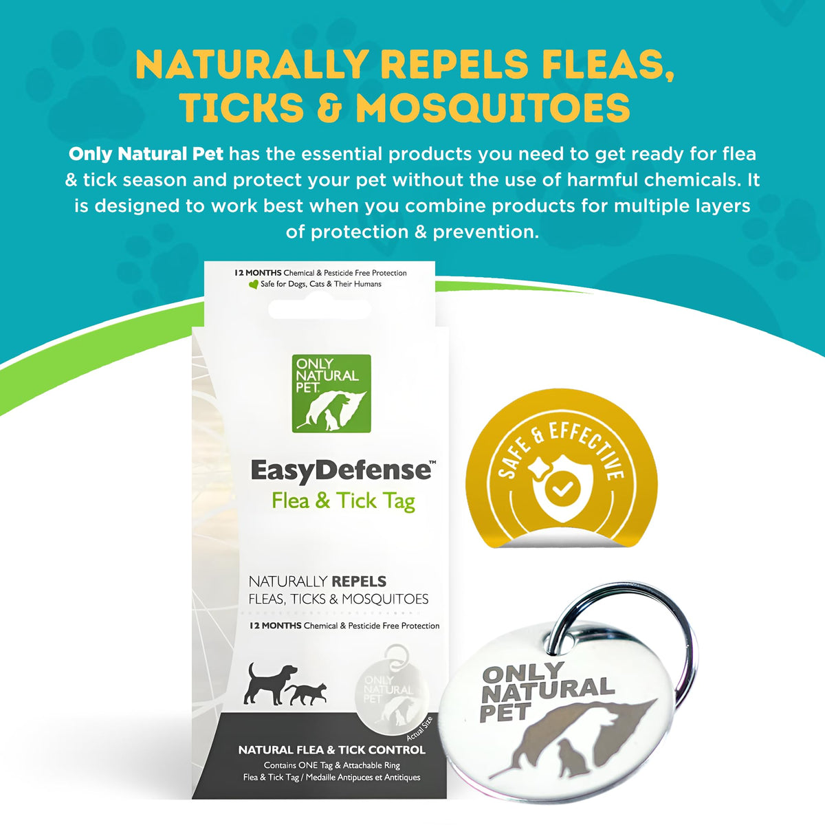 Natural Pet EasyDefense Tag P970