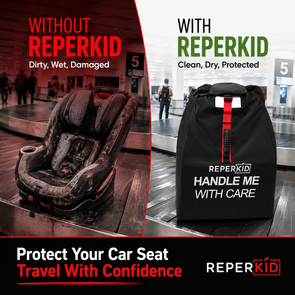 Car Seat Travel Bag with Backpack Straps Z7887