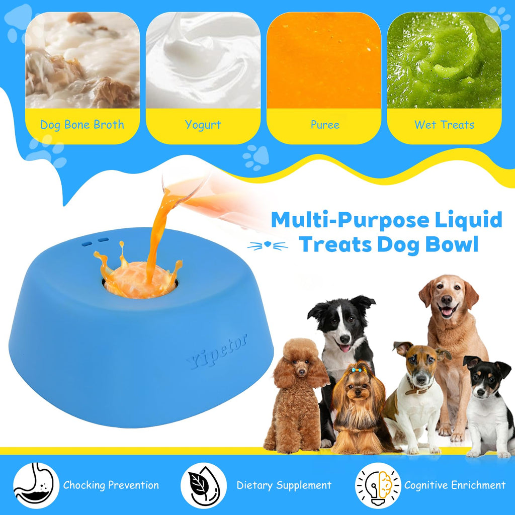 Dog Lick Bowl Slow Feeder Puzzle Toys Z67859