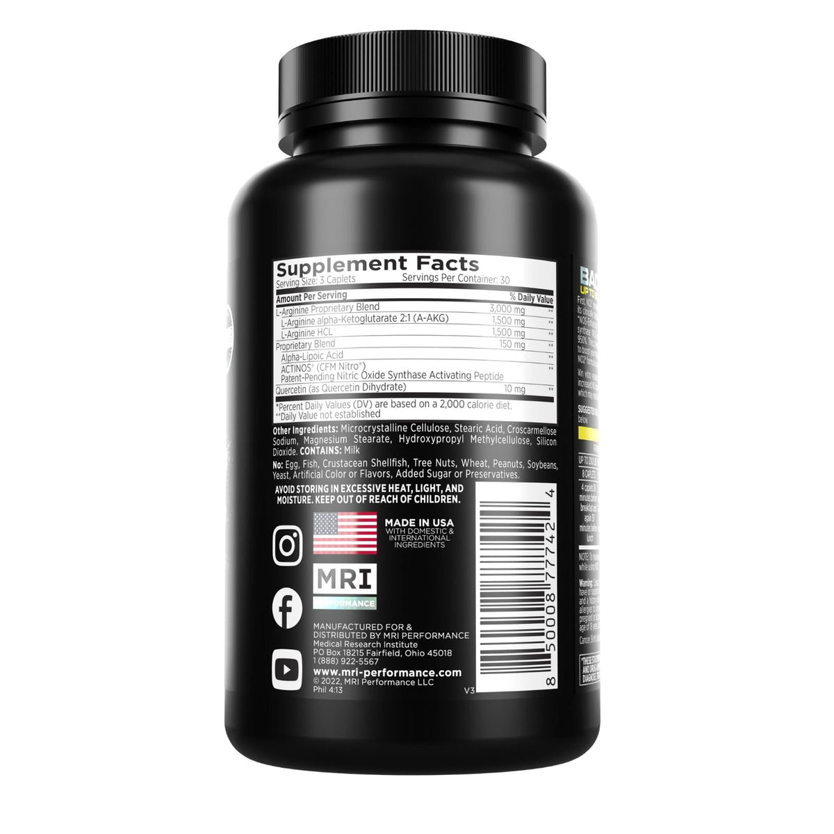 L-Arginine & AAKG 90 Caplets 2 Pack W862538