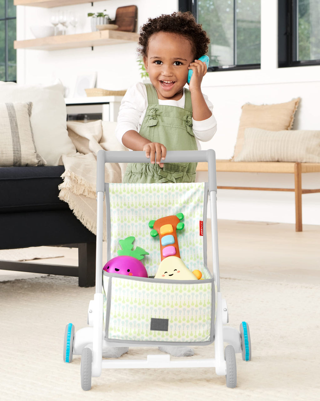 4-in-1 Sit to Stand Baby Walker with 40+ Activities F743562