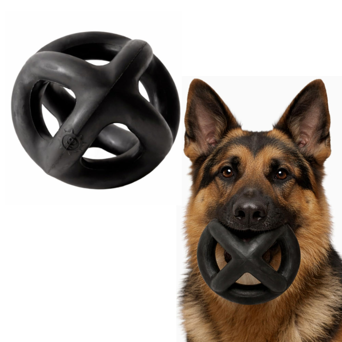 Natural Rubber Dog Toy 5.5 in F4601
