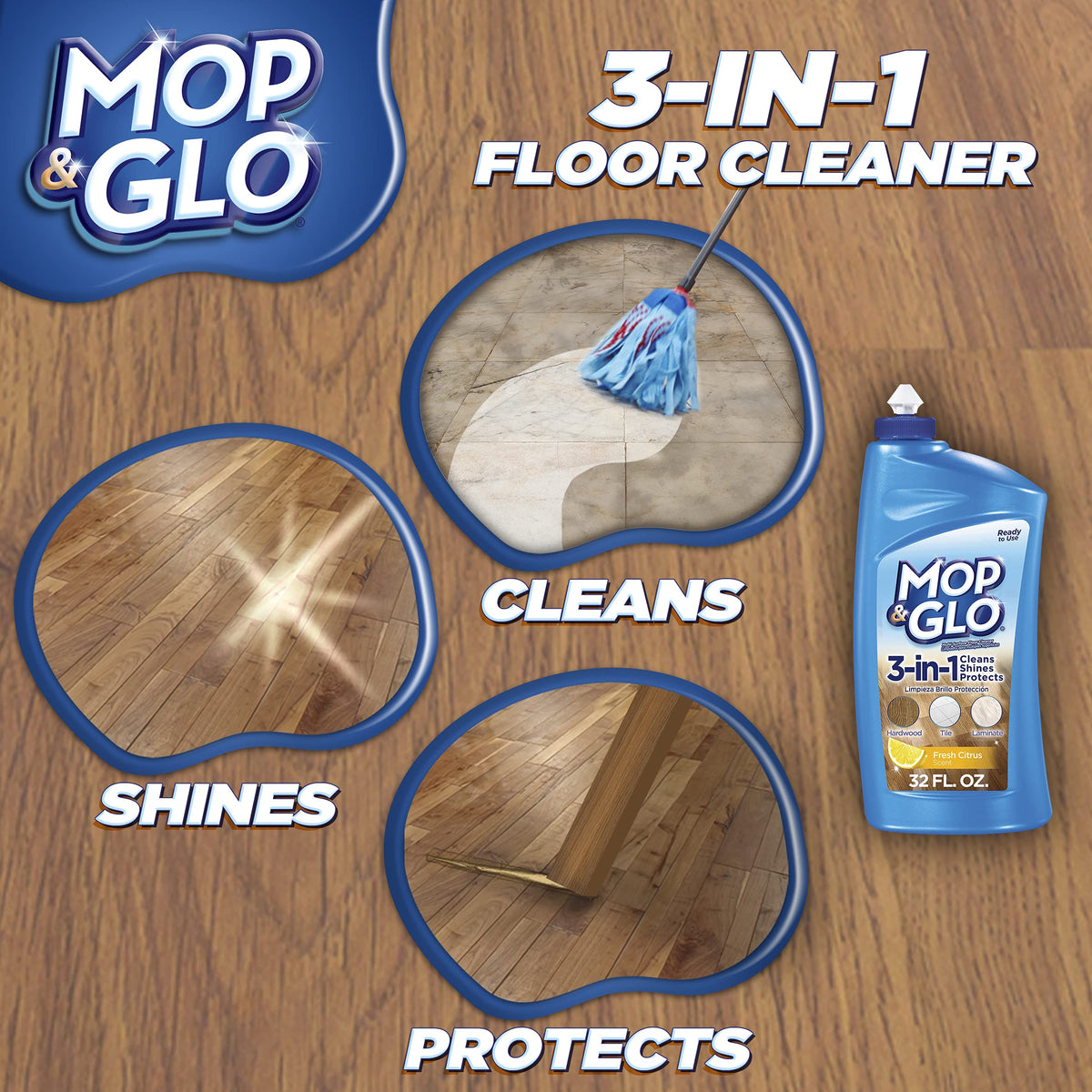 Multi-Surface Floor Cleaner Fresh Citrus 64 Oz V231