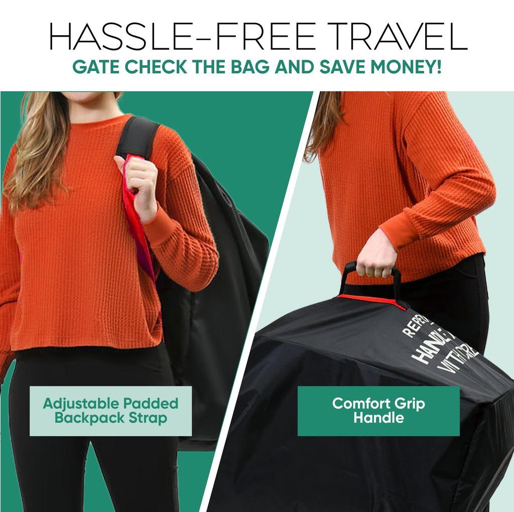 Car Seat Travel Bag with Backpack Straps Z7887