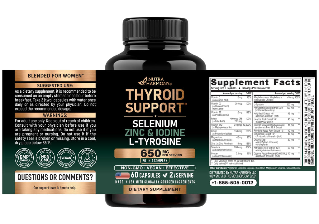 Thyroid Support 60 Caps R870