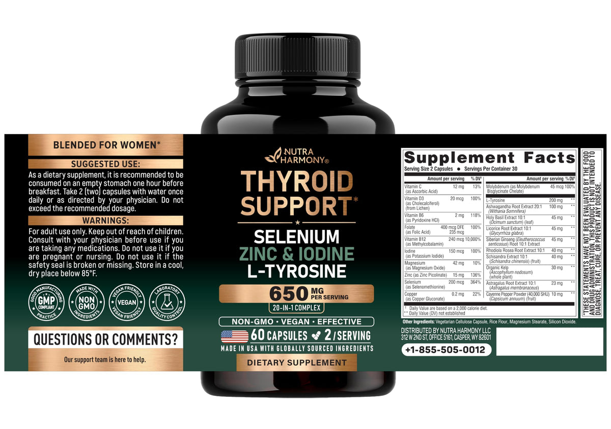 Thyroid Support 60 Caps R870