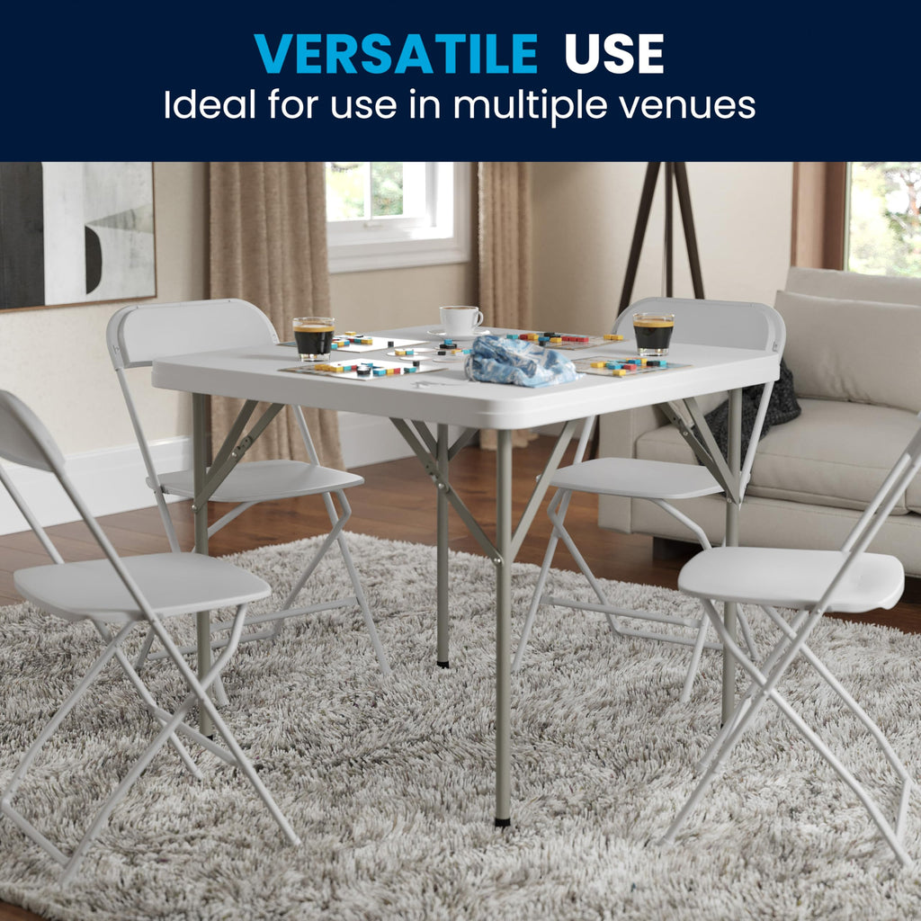 Square Plastic Folding Table M8416