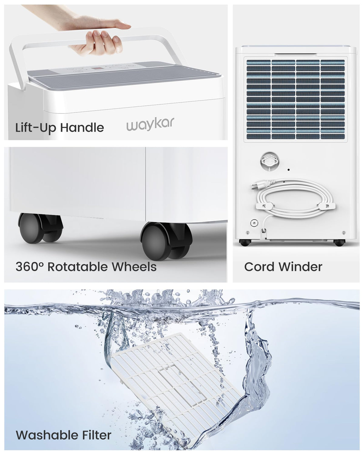 150 Pint Dehumidifier with Pump J40266