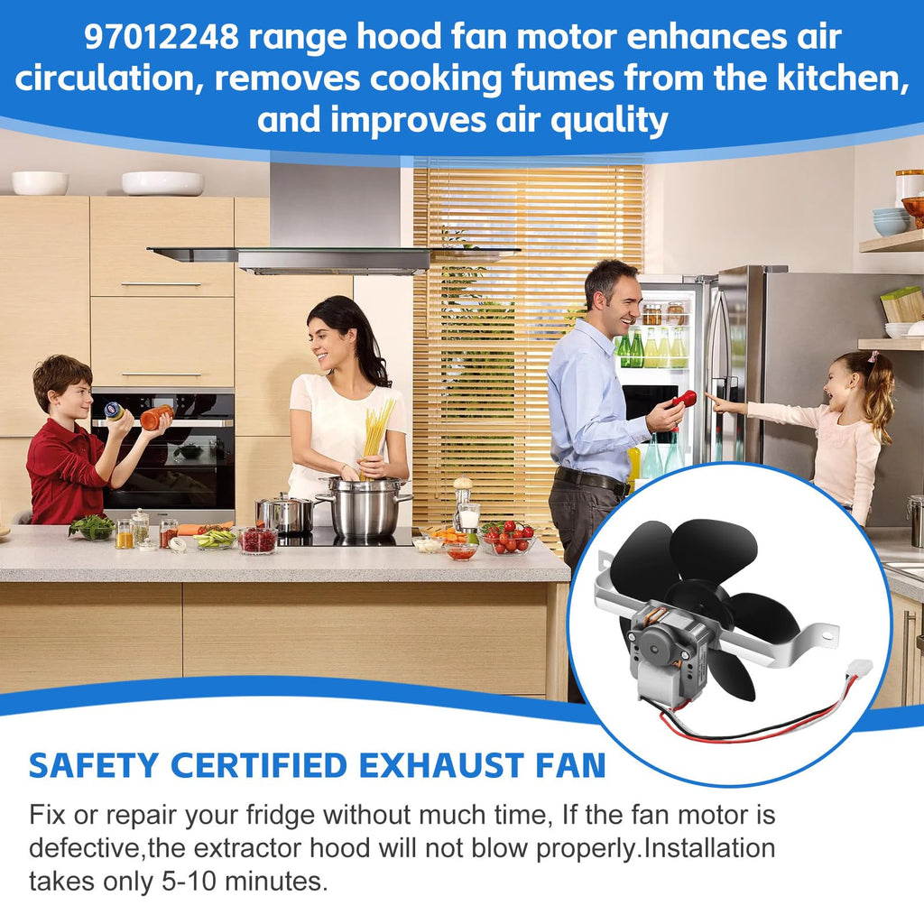 Range Hood Fan Motor Replacement Kit D462