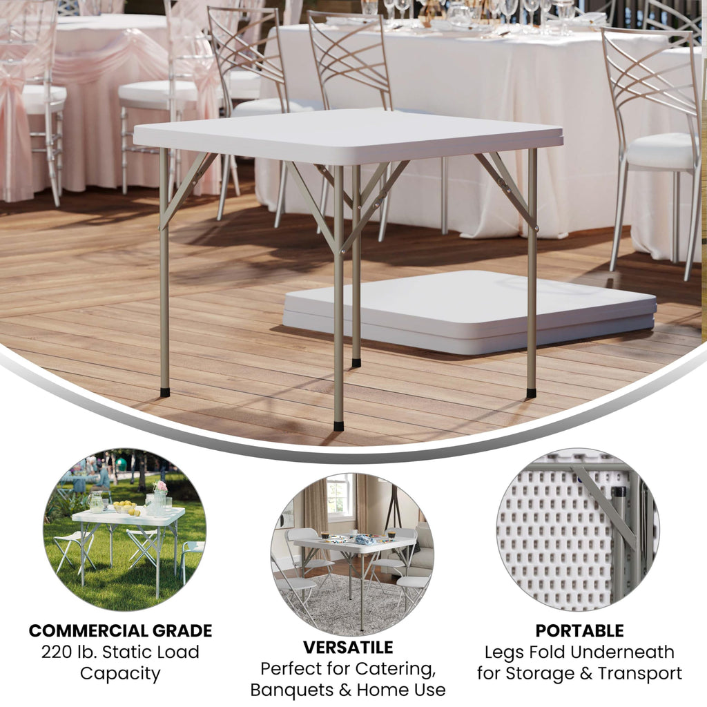 Square Plastic Folding Table M8416