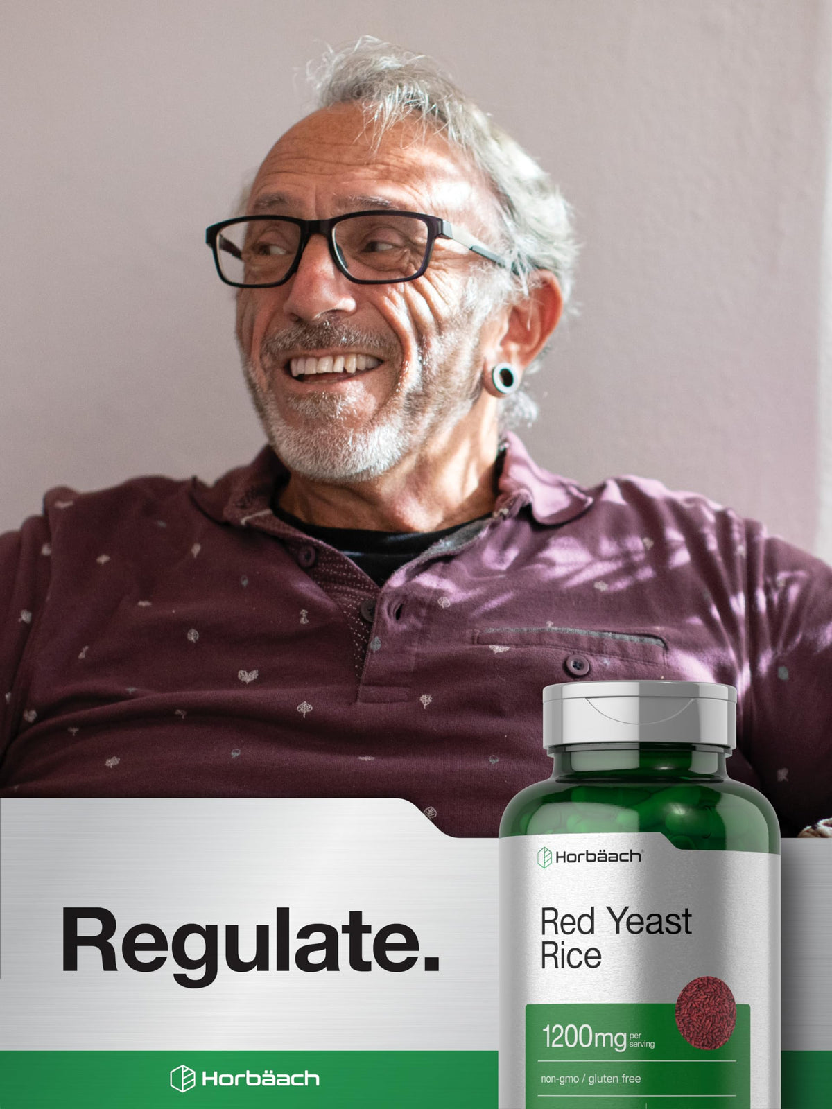 Red Yeast Rice 1200 mg 120 Capsules A867693