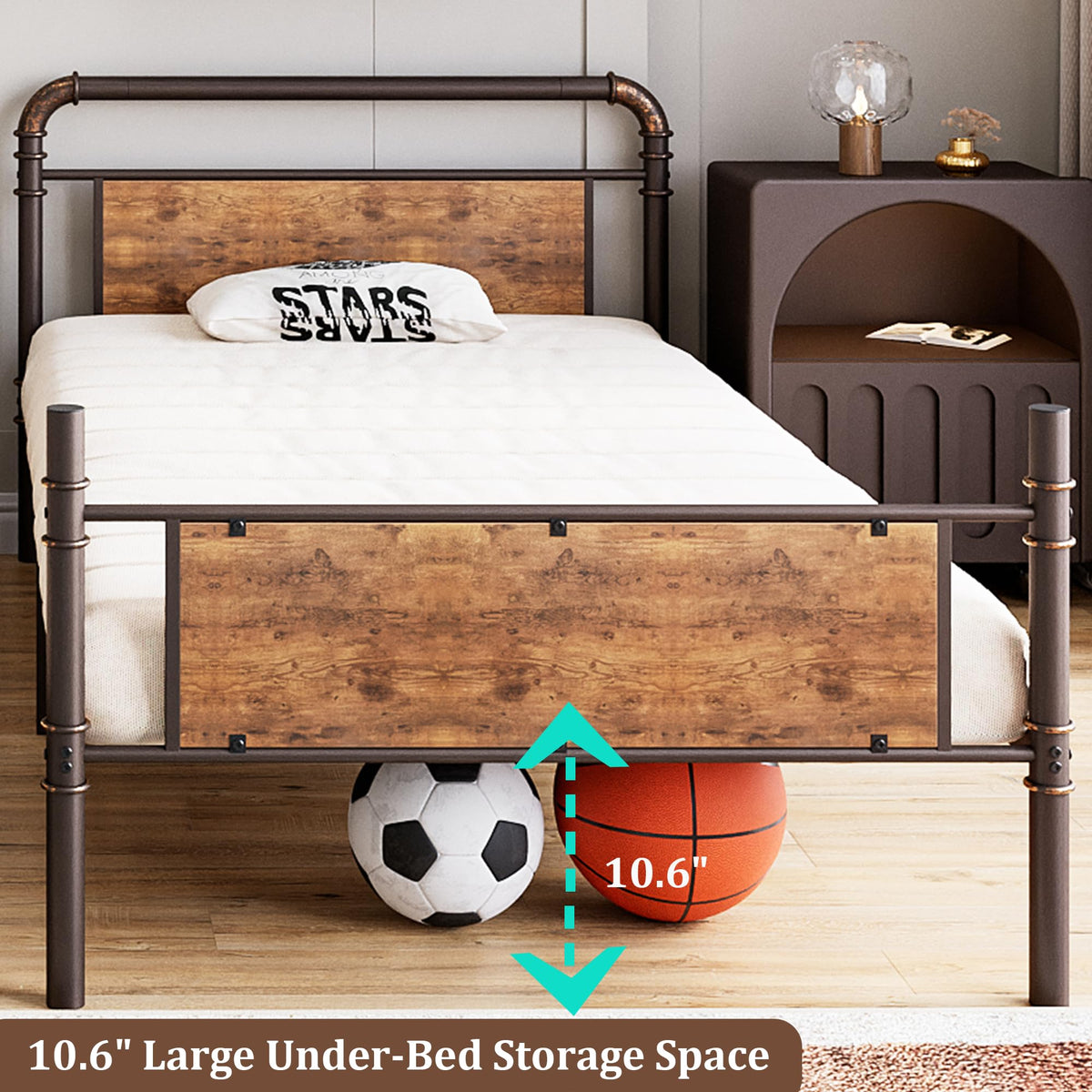 Twin Over Twin Bunk Bed M875