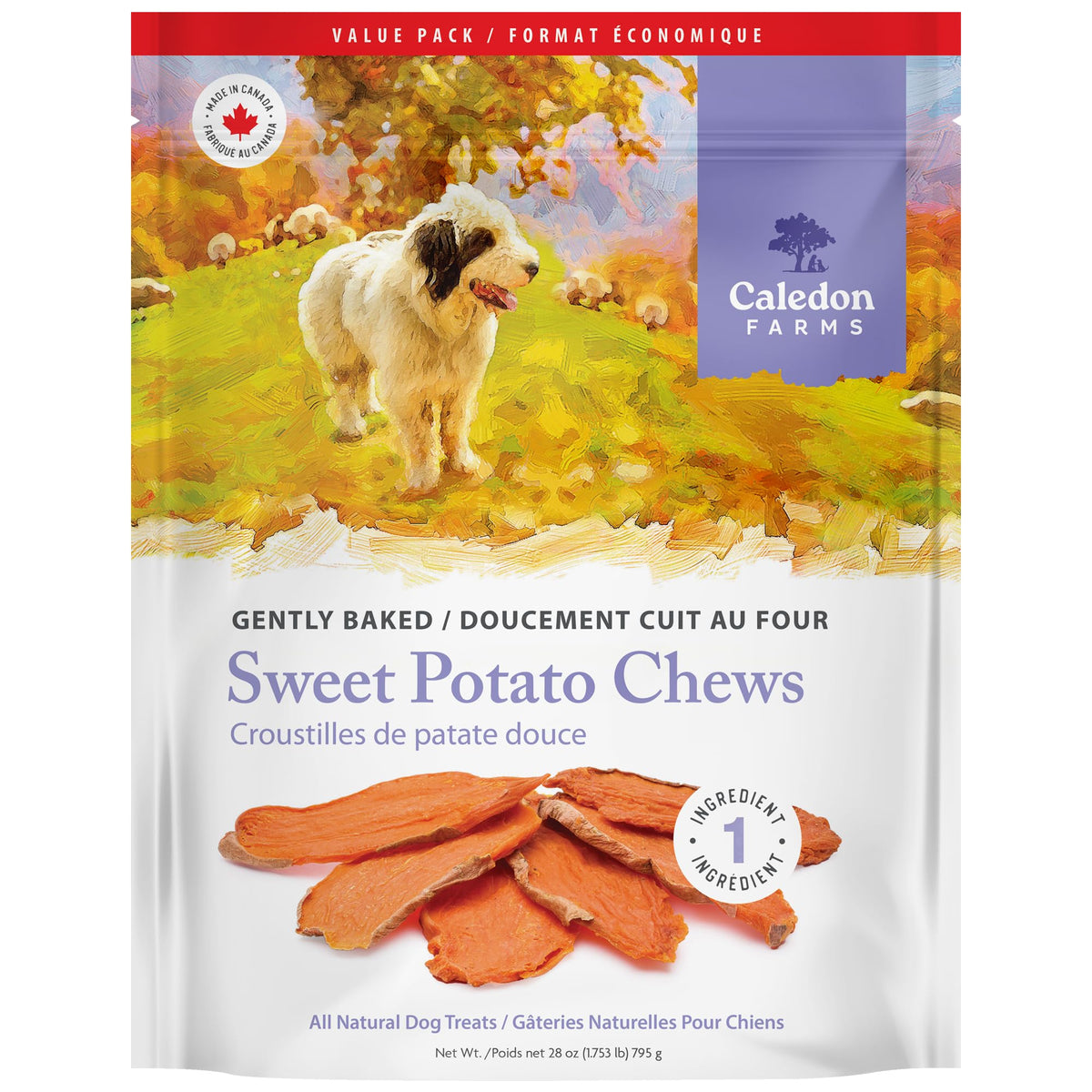 Sweet Potato Chews Dog Treats 28oz C821155