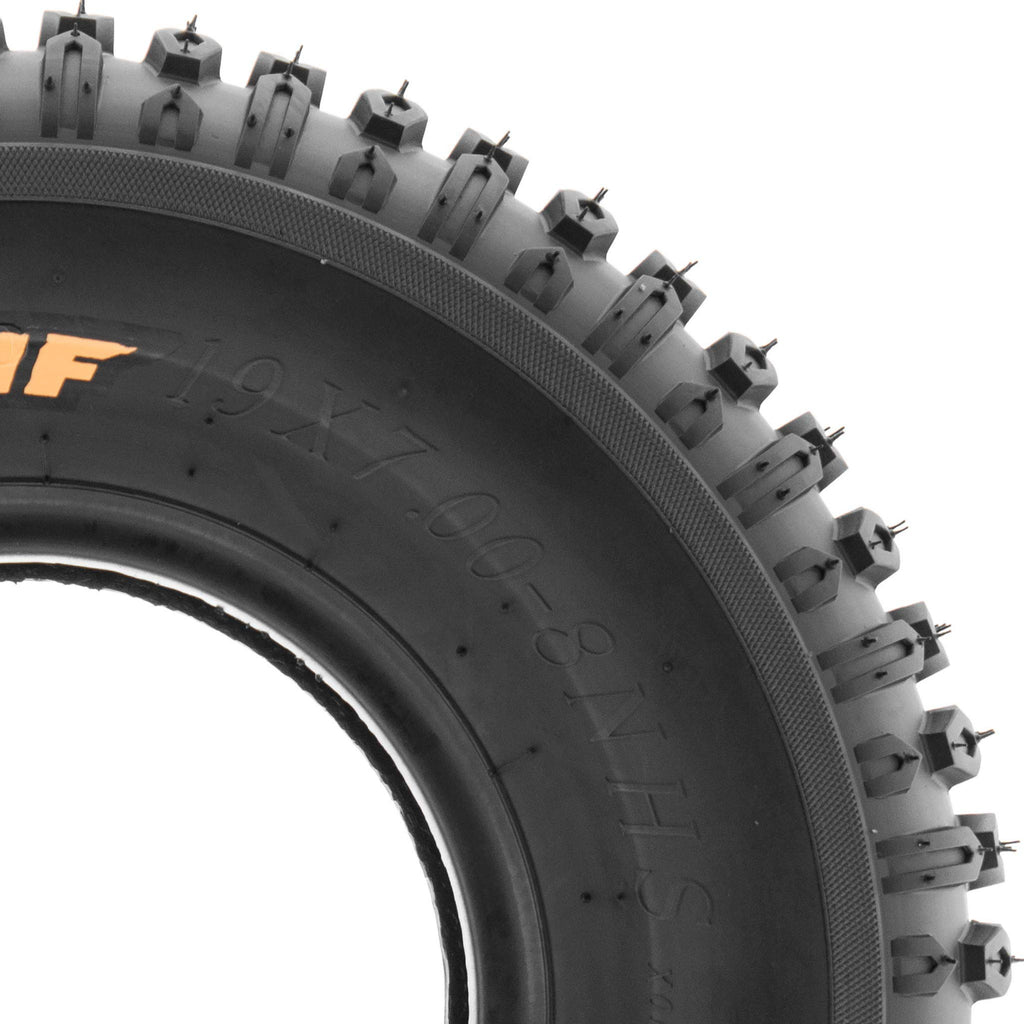 Set of 4 19x7-8 ATV Go-Karts Tires C473221