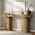 63-Inch Farmhouse Console Table X89385