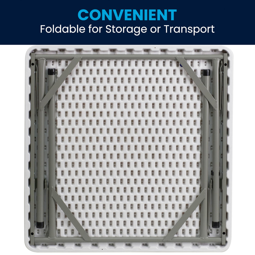 Square Plastic Folding Table M8416