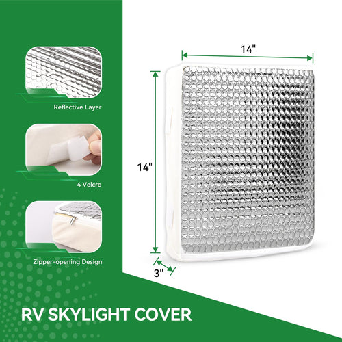 2 Pack 14"x14" RV Vent Insulator N1892