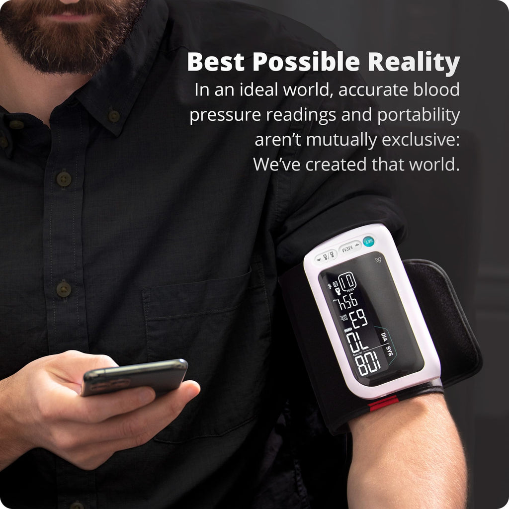 Bluetooth Blood Pressure Monitor with Upper Arm Cuff M178