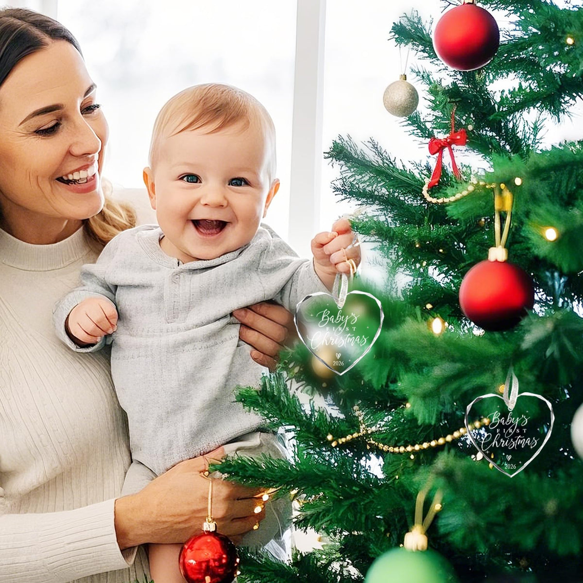 Baby's First Christmas Ornament 2026 E22391
