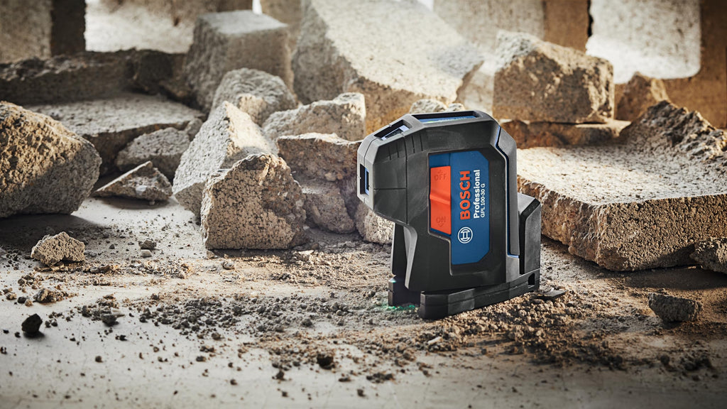 Green-Beam Three-Point Self-Leveling Alignment Laser V49244