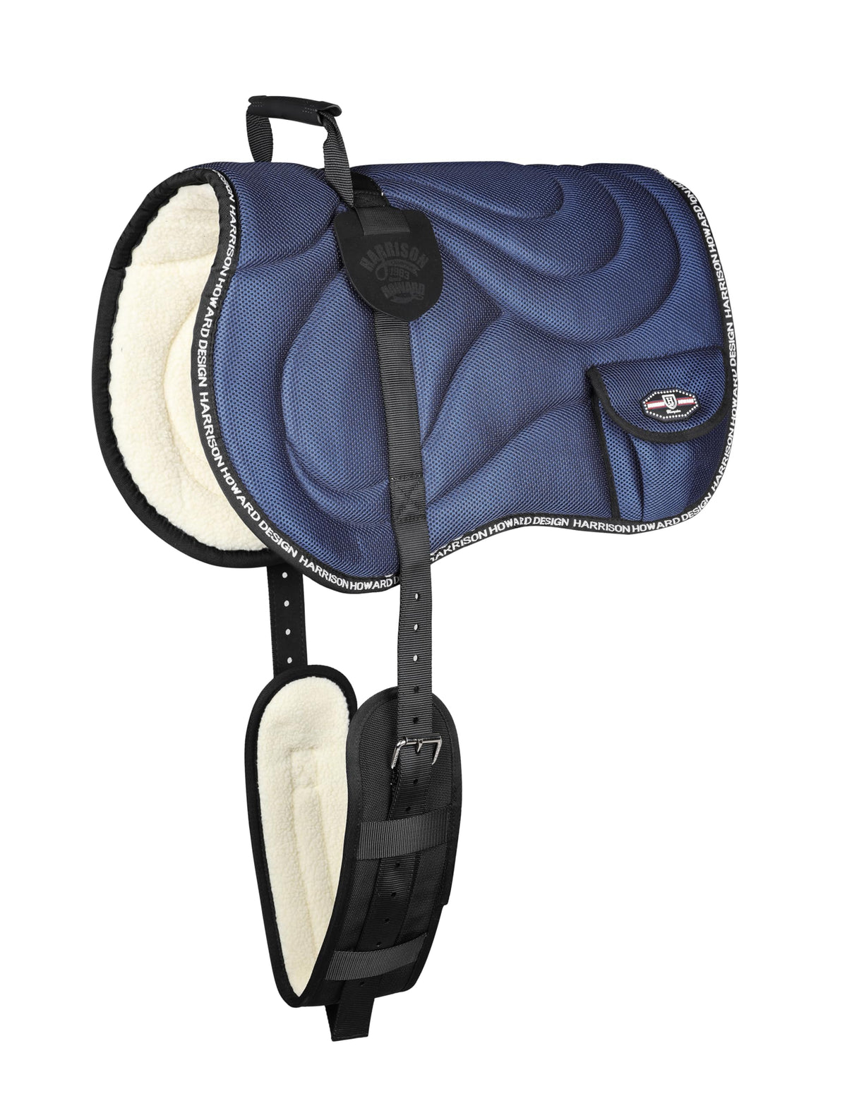 Mesh Bareback Horse Riding Pad with Girth W552