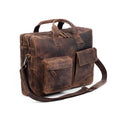 18 Inch Leather Laptop Messenger Bag U867
