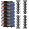 4-Pack Wall Mount Metal DVD Rack Holds 72 Games F912