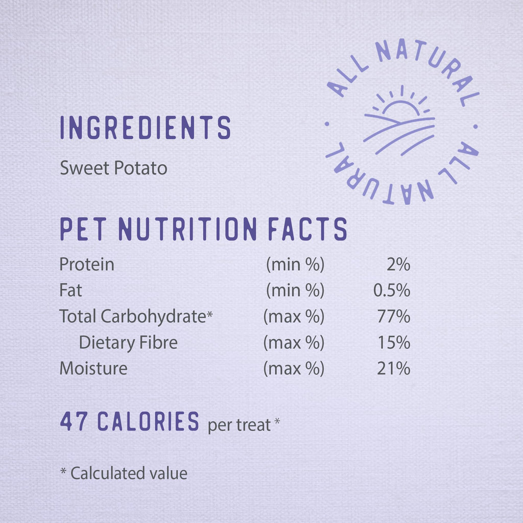 Sweet Potato Chews Dog Treats 28oz C821155