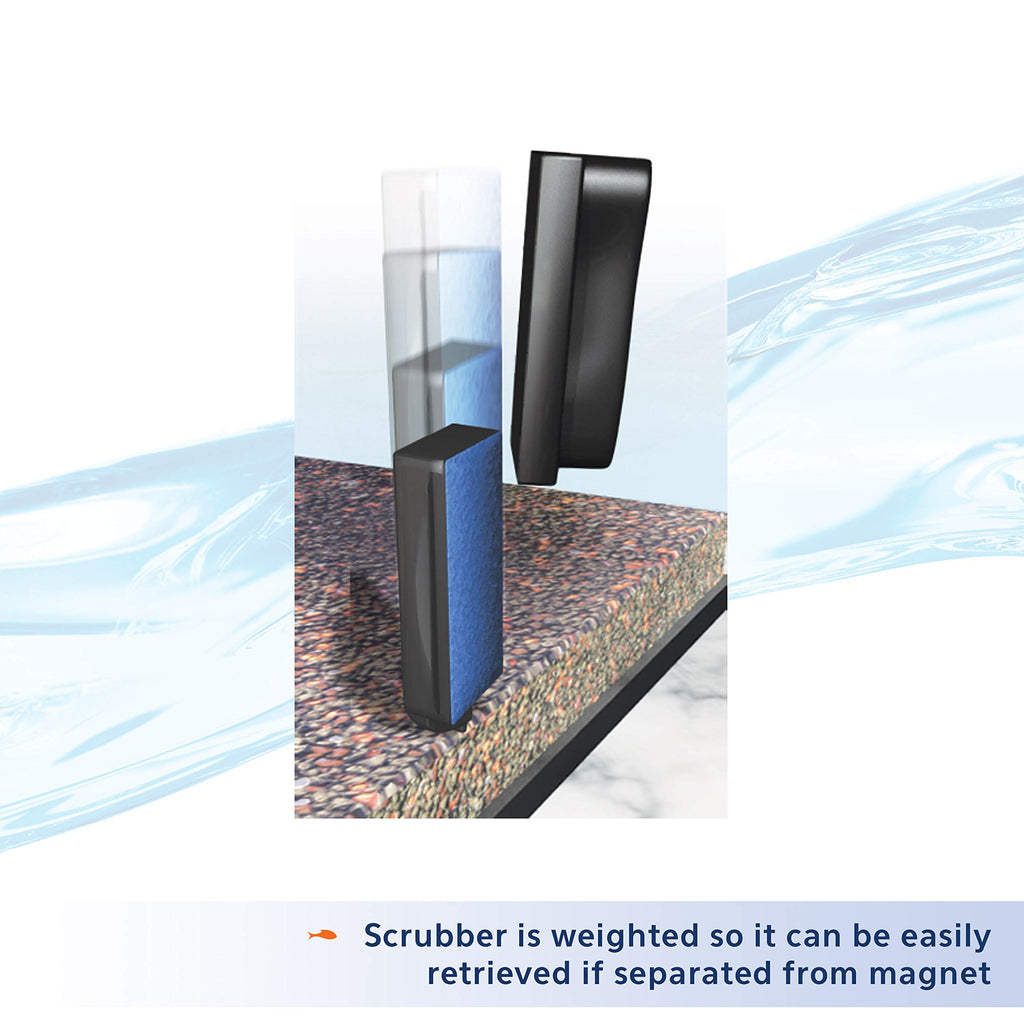 Aquarium Algae Scraper Magnetic Glass Cleaner K608