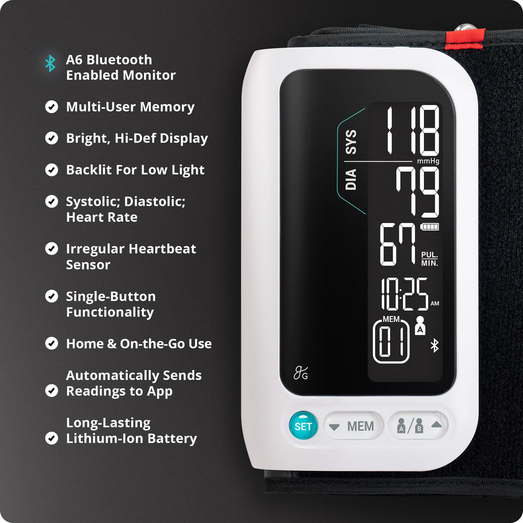 Bluetooth Blood Pressure Monitor with Upper Arm Cuff M178