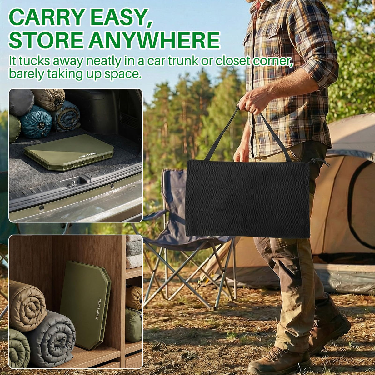 Folding Aluminum Camping Table with Carrying Bag N6619