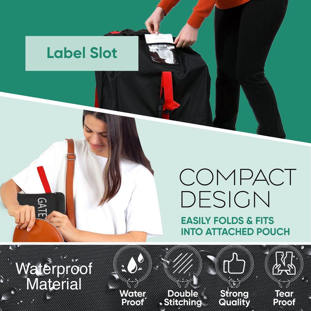 Car Seat Travel Bag with Backpack Straps Z7887
