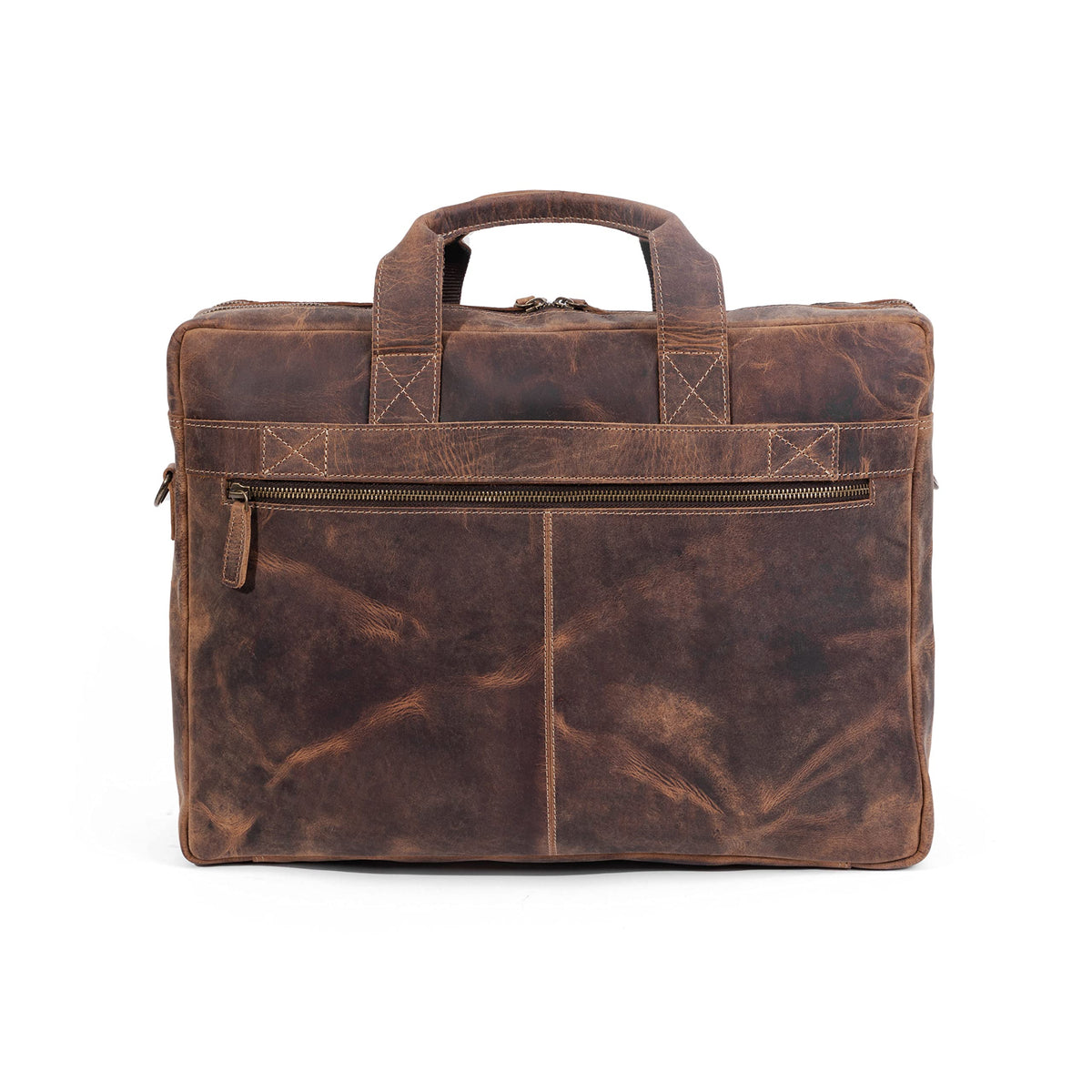 18 Inch Leather Laptop Messenger Bag U867