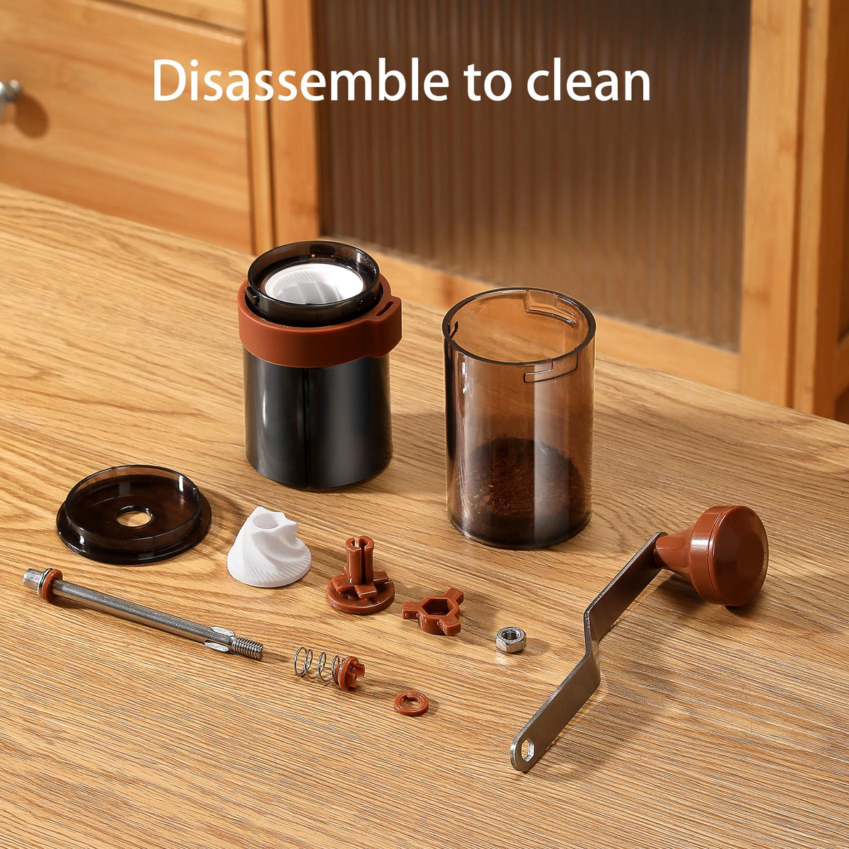 Manual Ceramic Burr Coffee Grinder B323