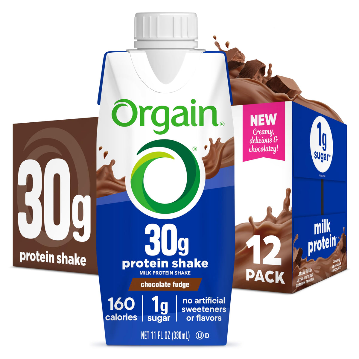 Chocolate High Protein Dairy Shake 11 oz 12pk J6632