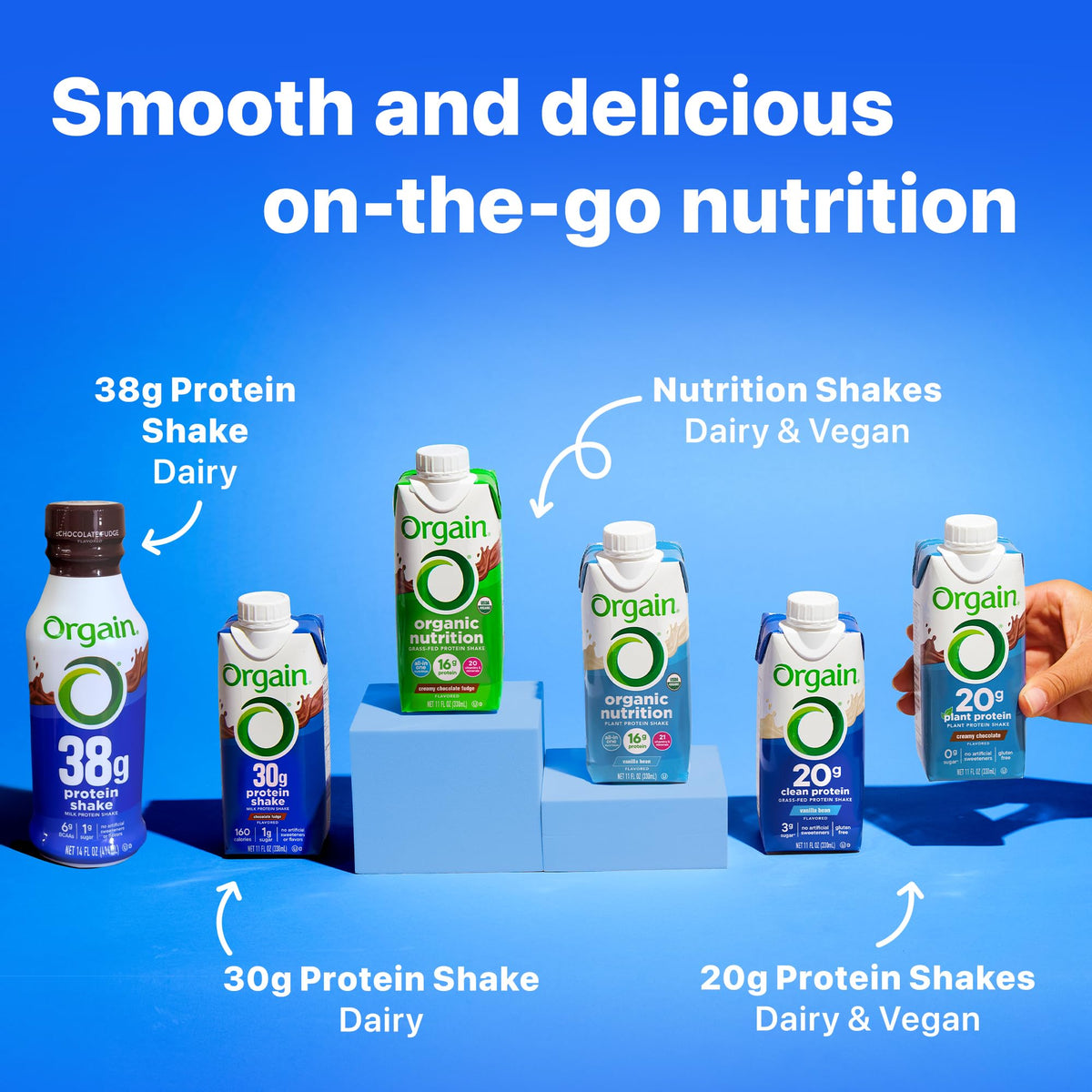 Chocolate High Protein Dairy Shake 11 oz 12pk J6632