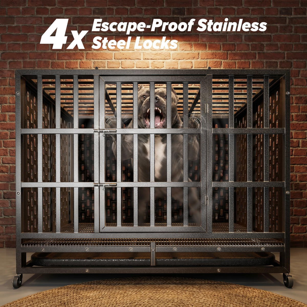 48 Inch Heavy Duty Dog Crate Z98012